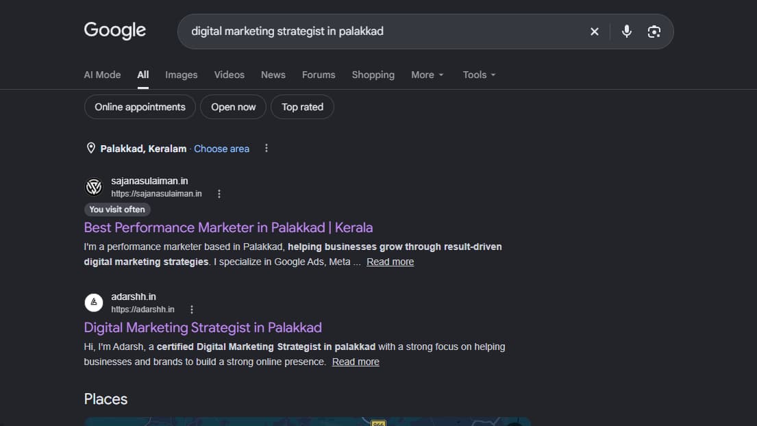 Best Performance Marketer in Palakkad, Kerala